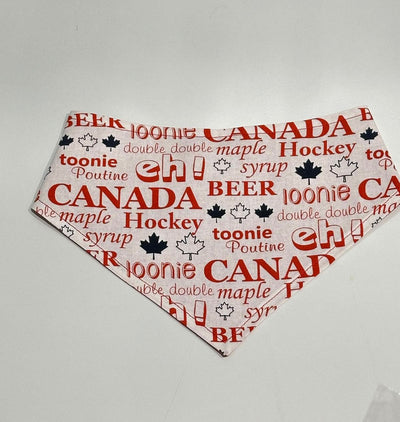 BANDANAS : REVERSIBLE - CANADA DAY COLLECTION