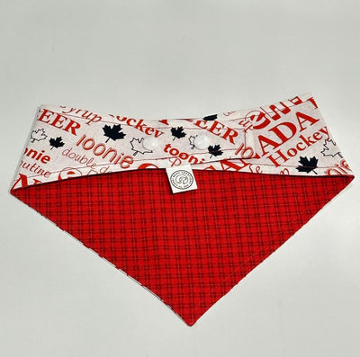 BANDANAS : REVERSIBLE - CANADA DAY COLLECTION