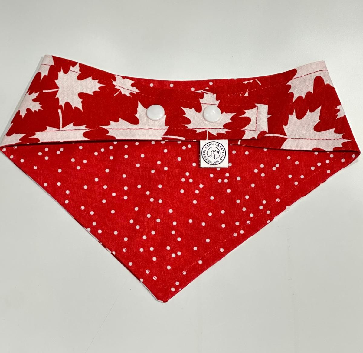 BANDANAS : REVERSIBLE - CANADA DAY COLLECTION