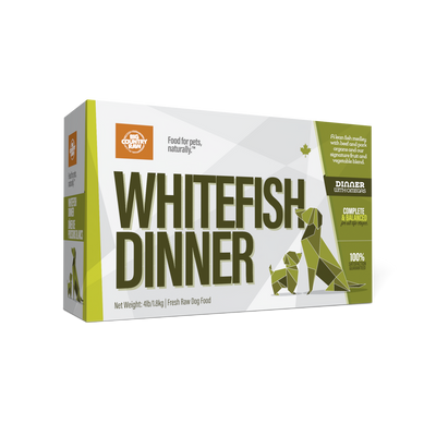 BIG COUNTRY RAW DINNER CARTON - WHITEFISH