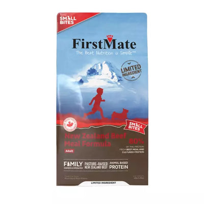 FIRSTMATE GRAIN FREE LIMITED INGREDITENT NEWZEALAND BEEF SMALL BREED DRY DOG FOOD