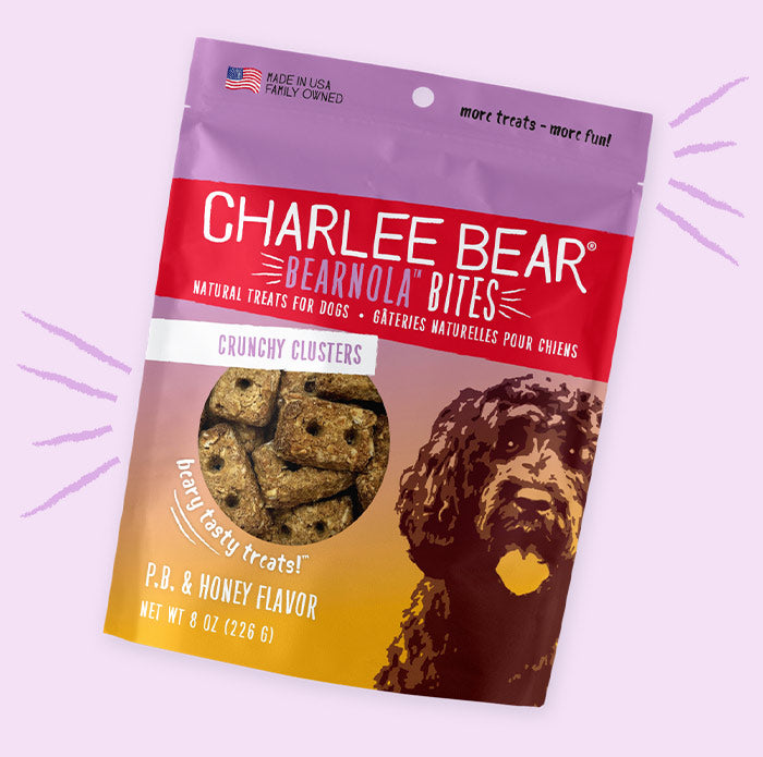 CHARLEE BEAR CRUNCH GRAIN FREE PEANUT BUTTER &  HONEY FLAVOUR