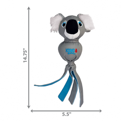 KONG WUBBA ZOO KOALA - LARGE DOG TOY
