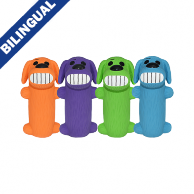 MULTIPET™ MINPET LATEX LOOFA ASSORTED DOG TOY 1 PIECE