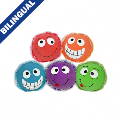 MULTIPET™ MINPET PLUSHY PEAS ASSORTED DOG TOY 1 PIECE