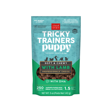 CLOUD STAR TRICKY TRAINERS PUPPY MINI LAMB LIVER 5OZ