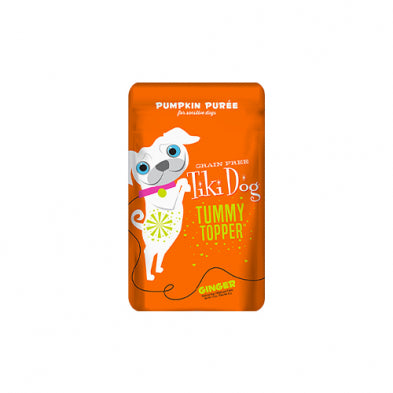 Tiki Dog® Tummy Topper™ Pumpkin Puree & Ginger Grain Free Topper for Dogs