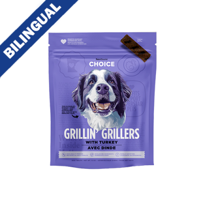 NUTRISOURCE® CHOICE GRILLIN' GRILLERS WITH TURKEY