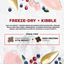COEVO™ THE HINTERLANDS VALLEY FARMS FD+K™ FREEZE DRIED + KIBBLE FOOD FOR DOGS - CHICKEN, TURKEY AND DUCK RECIPE