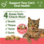 WHIMZEES™ NATURAL DENTAL TREATS CHICKEN & SALMON FLAVOR FOR CATS