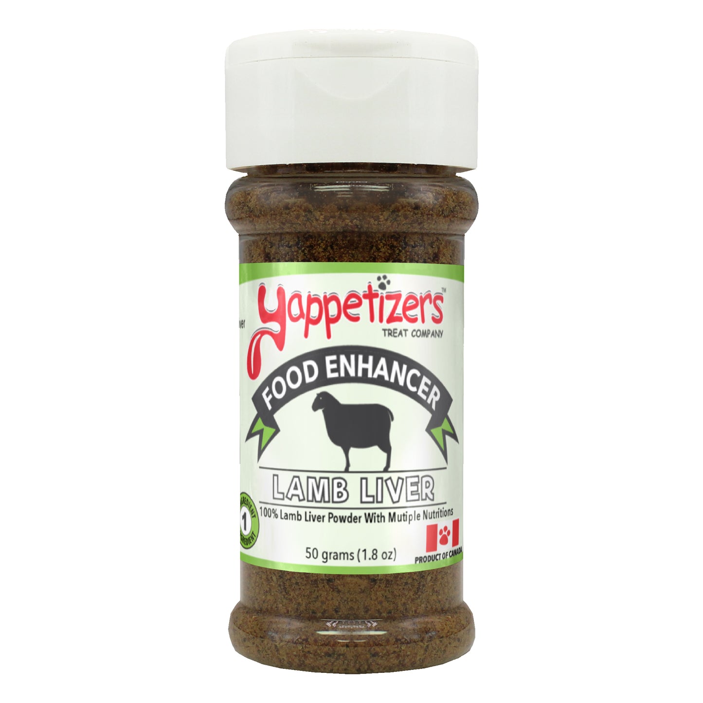 YAPPETIZER DOG TOPPER LAMB LIVER