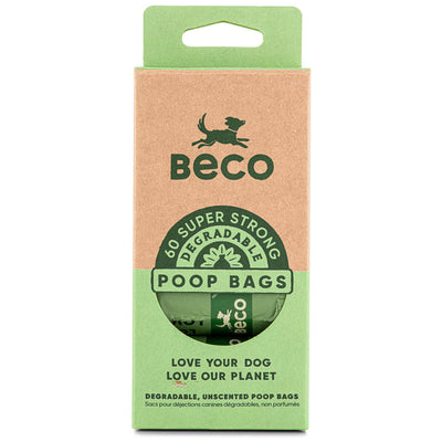 Beco Pets Unscented Degradable Multi Bags x 60