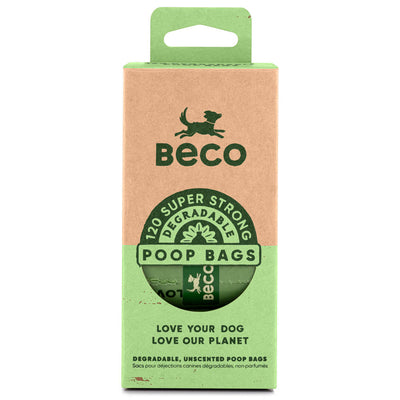 Beco Pets Unscented Degradable Multi Bags x 120