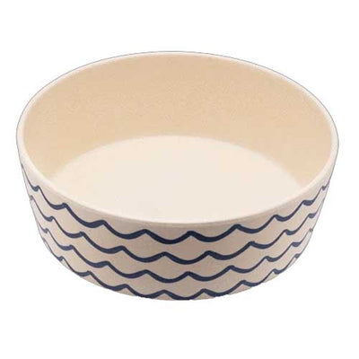 Recycled Bamboo Bowl - Classic - Ocean Waves