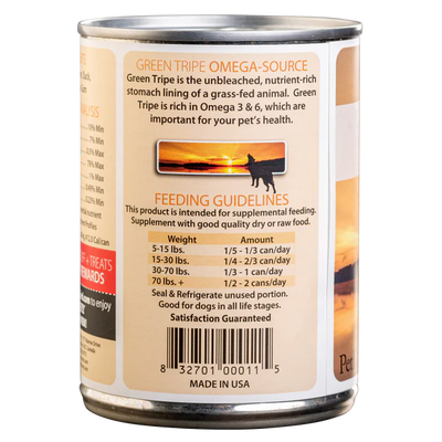 PETKIND® TRIPETT® GREEN BEEF TRIPE DUCK & SALMON WET DOG FOOD - 13OZ