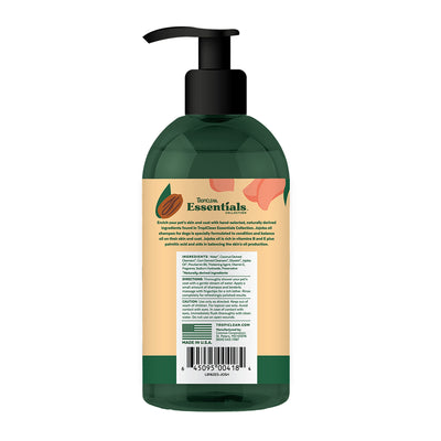 TROPICLEAN ESSENTIALS JOJOBA OIL CONTROL SHAMPOO FOR DOGS