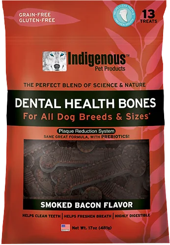 INDIGENOUS MINI SMOKED BACON DOG DENTAL TREAT