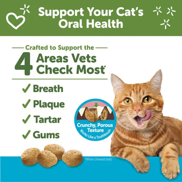 WHIMZEES™ NATURAL DENTAL TREATS CHICKEN & TUNA FLAVOR FOR CATS