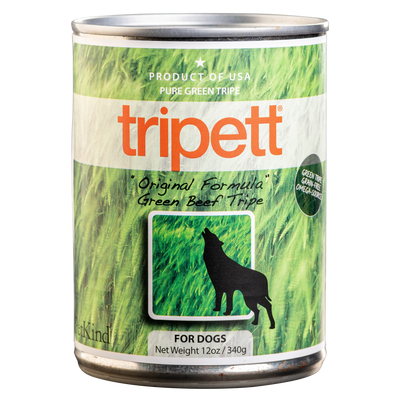 PETKIND® TRIPETT® ORIGINAL FORMULA GREEN BEEF TRIPE WET DOG FOOD - 13OZ