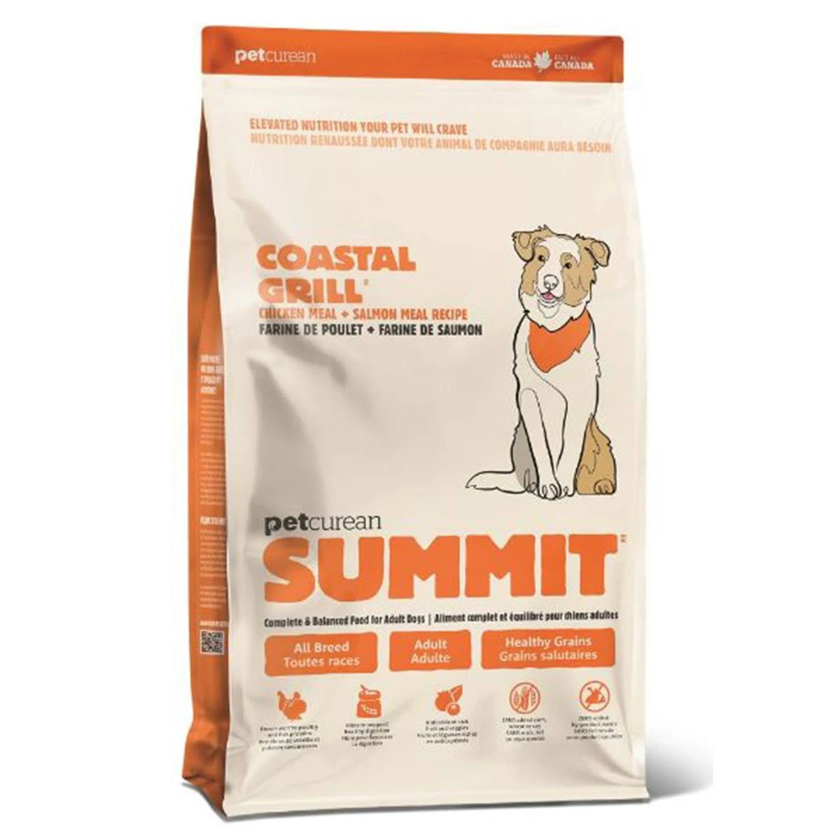 SUMMIT COASTAL GRILL : CHICKEN MEAL + SALMON MEAL RECIPE FOR ADULT DOGS