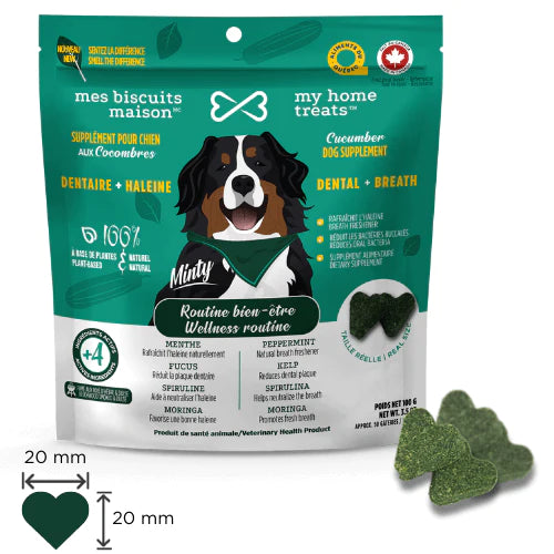 HYPOALLERGENIC FUNCTIONAL TREATS FOR DOGS - DENTAL & BREATH