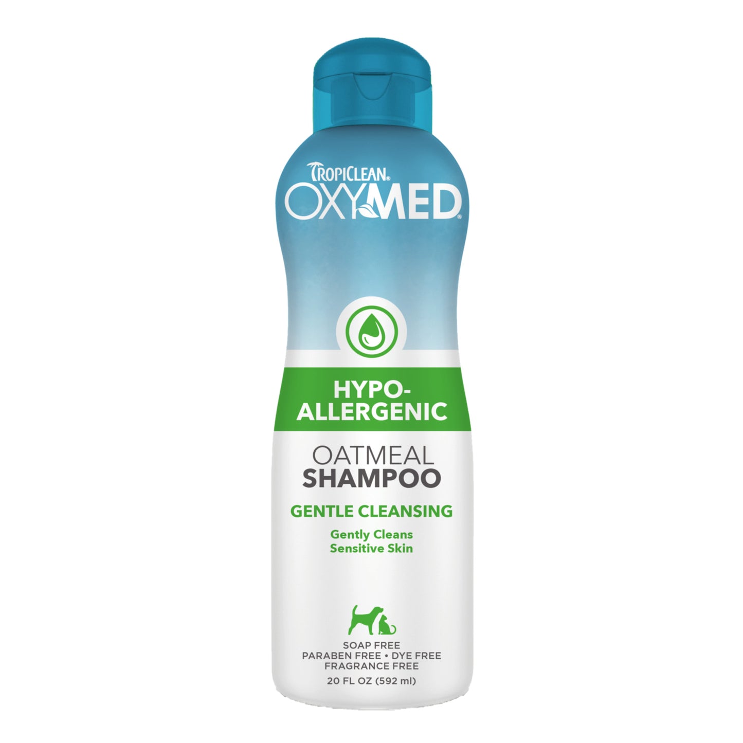 TROPICLEAN OXYMED HYPO-ALLERGENIC OATMEAL SHAMPOO