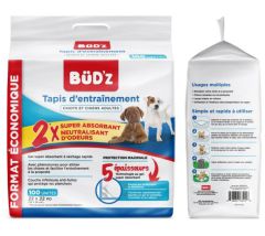 BUD'Z DISPOSABLE TRAINING PADS DOG