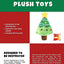 HUG SMART HOLIDAY : CHRISTMAS TREE DOG TOY