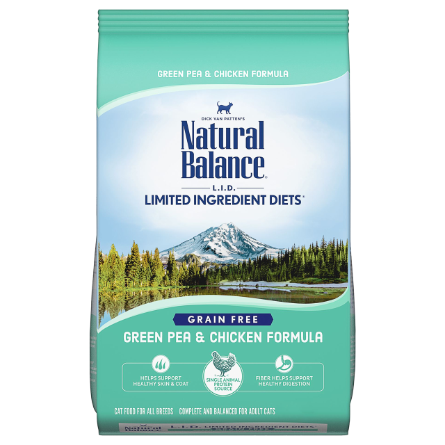 Natural Balance Grain Free Chicken & Green Pea Recipe Cat Food