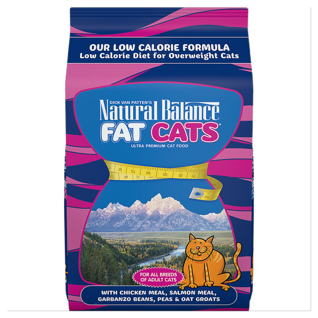 Natural Balance Fat Cats Chicken And Salmon Low Calorie CAT FOOD