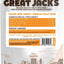 GREAT JACK'S AIR DRIED CHICKEN JERKY DOG TREATS