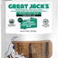 GREAT JACK'S AIR DRIED LAMB JERKY TENDER BARS DOG TREATS