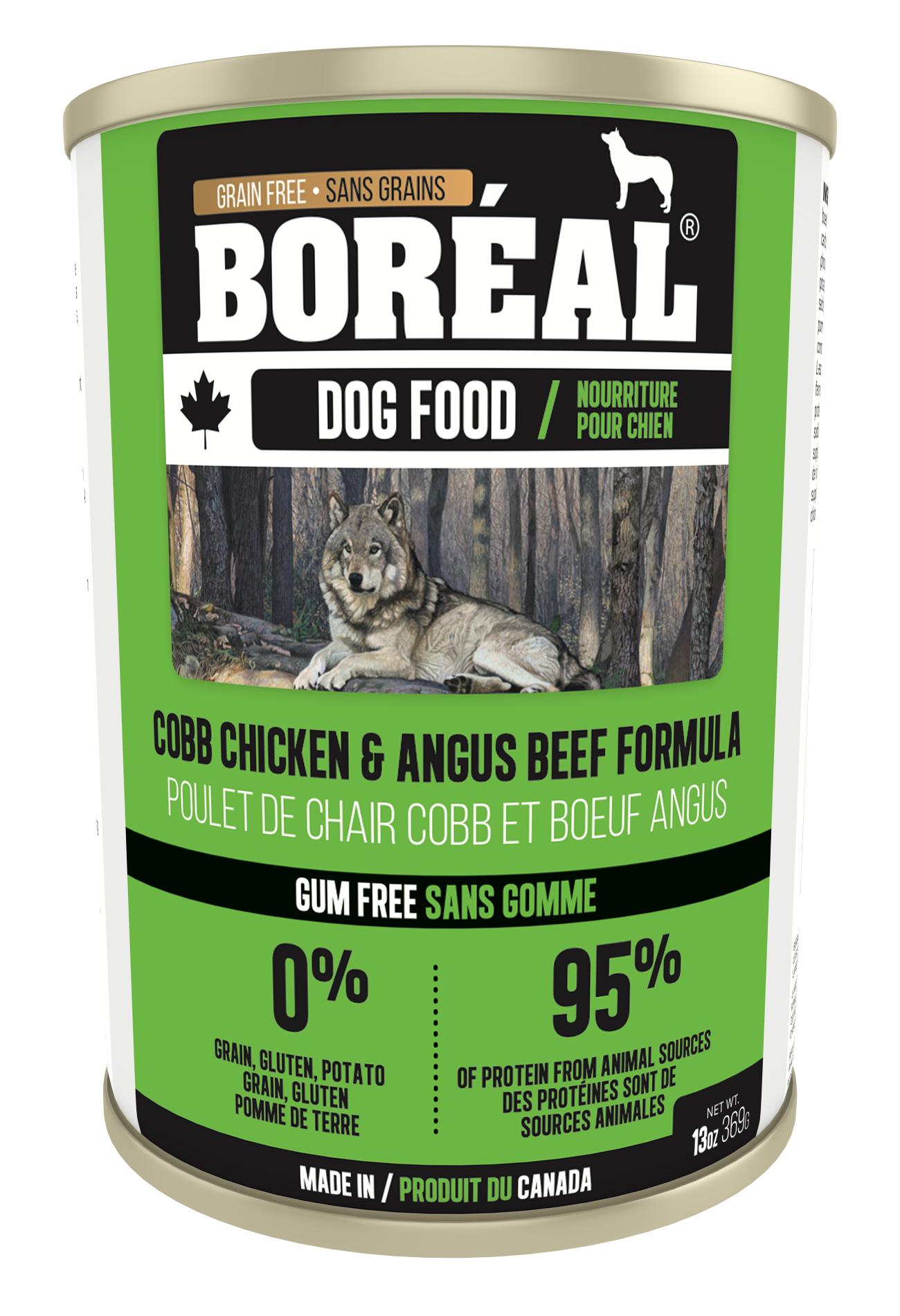 BOREAL CANADIAN COBB CHICKEN AND ANGUS BEEF