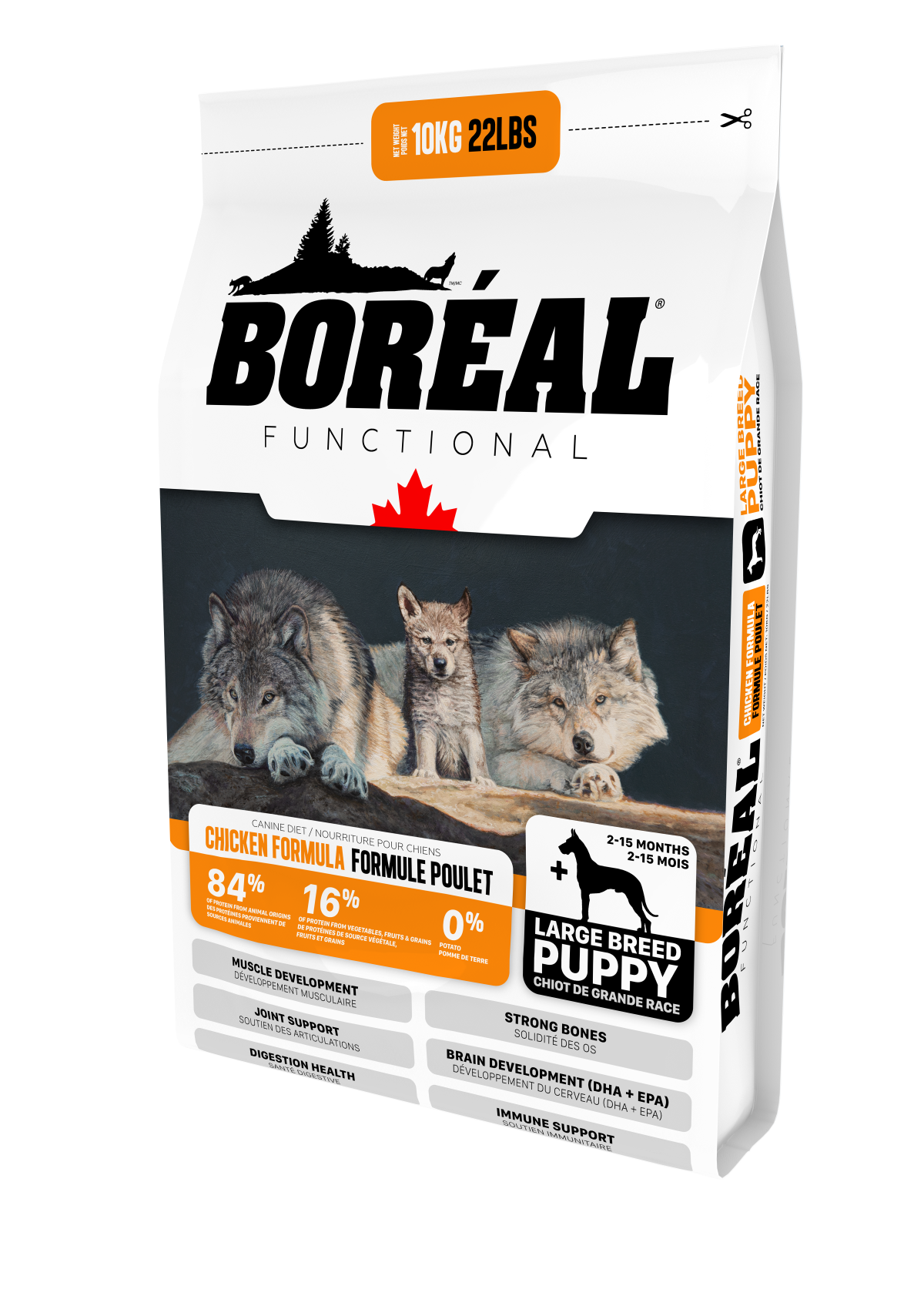BORÉAL FUNCTIONAL LARGE BREED PUPPY DOG FOOD