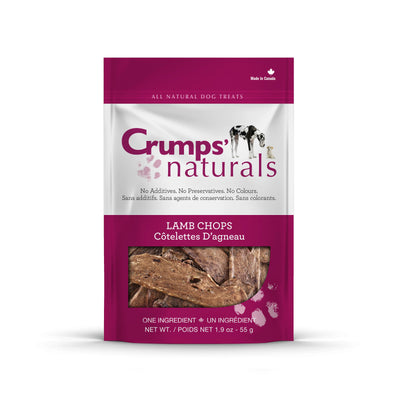 CRUMPS NATURALS LAMB CHOPS DOG TREATS