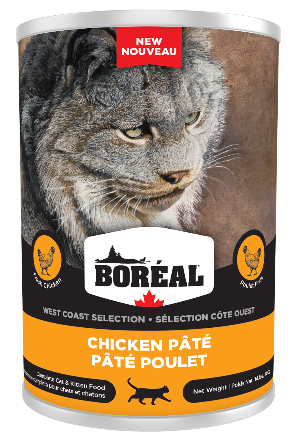 BOREAL WEST COAST SELECTION CAT- CHICKEN PATE