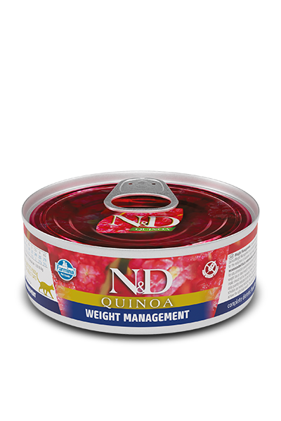 N&d weight shop management dog food