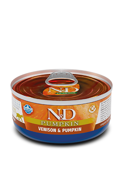 FARMINA N&D PUMPKIN - VENISON, PUMPKIN & APPLE WET CAT FOOD