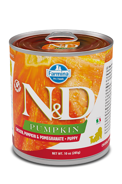 FARMINA N&D PUMPKIN - CHICKEN, POMEGRANATE & PUMPKIN PUPPY WET FOOD