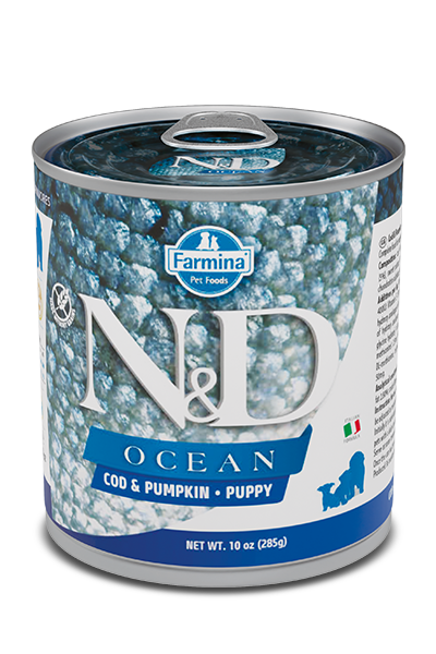 FARMINA N&D OCEAN - COD & PUMPKIN PUPPY DOG WET FOOD