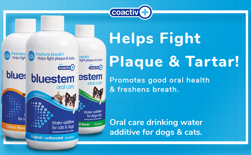 BLUESTEM ORAL CARE WATER ADDITIVES
