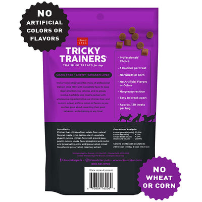 CLOUD STAR TRICKY TRAINERS PUPPY MINI LIVER 5OZ