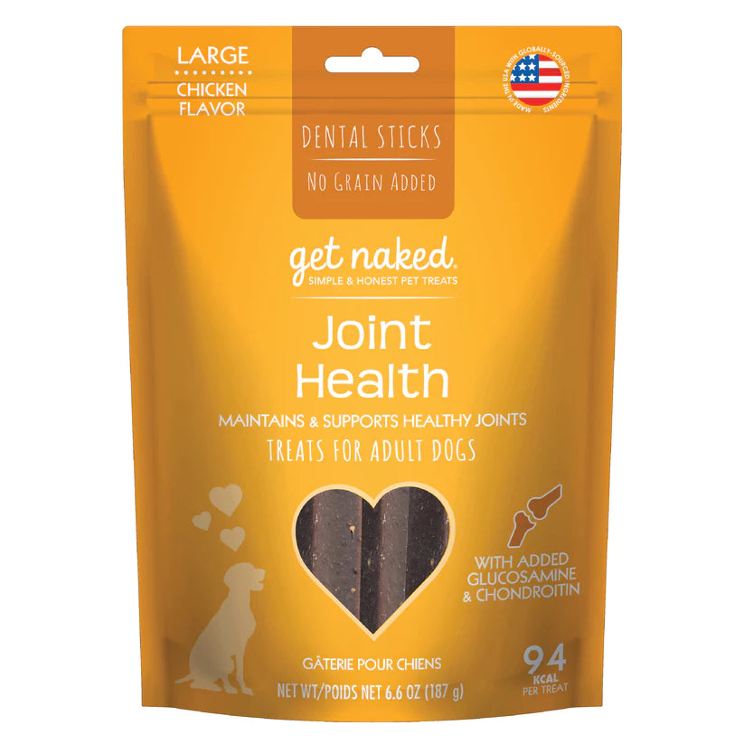 GET NAKED DENTAL CHEW STICKS - JOINT HEALTH