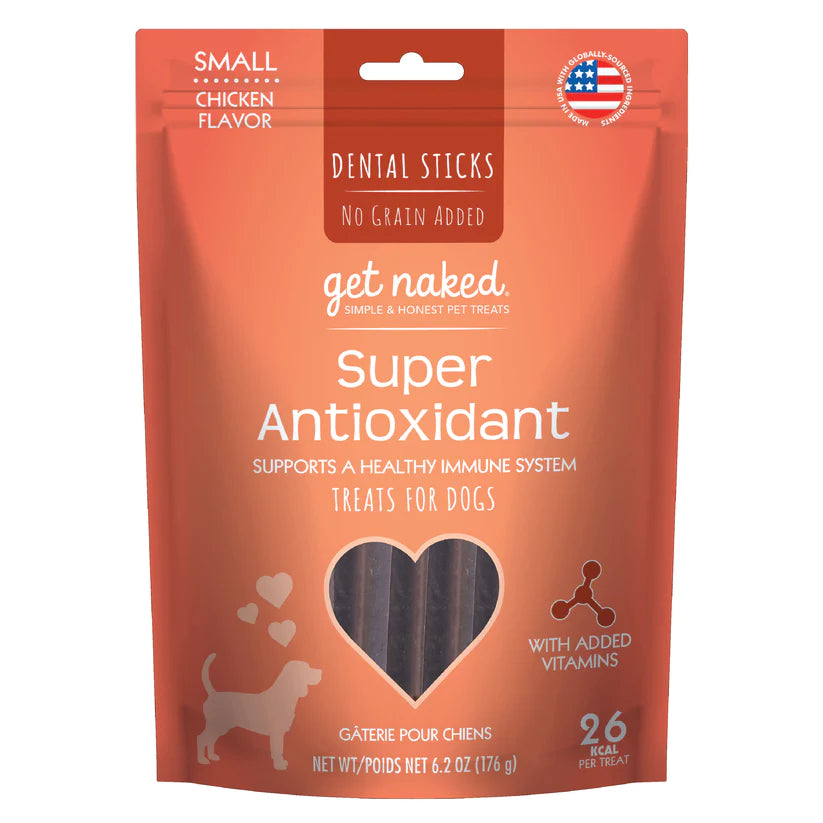 GET NAKED DENTAL CHEW STICKS - SUPER ANTIOXIDANT