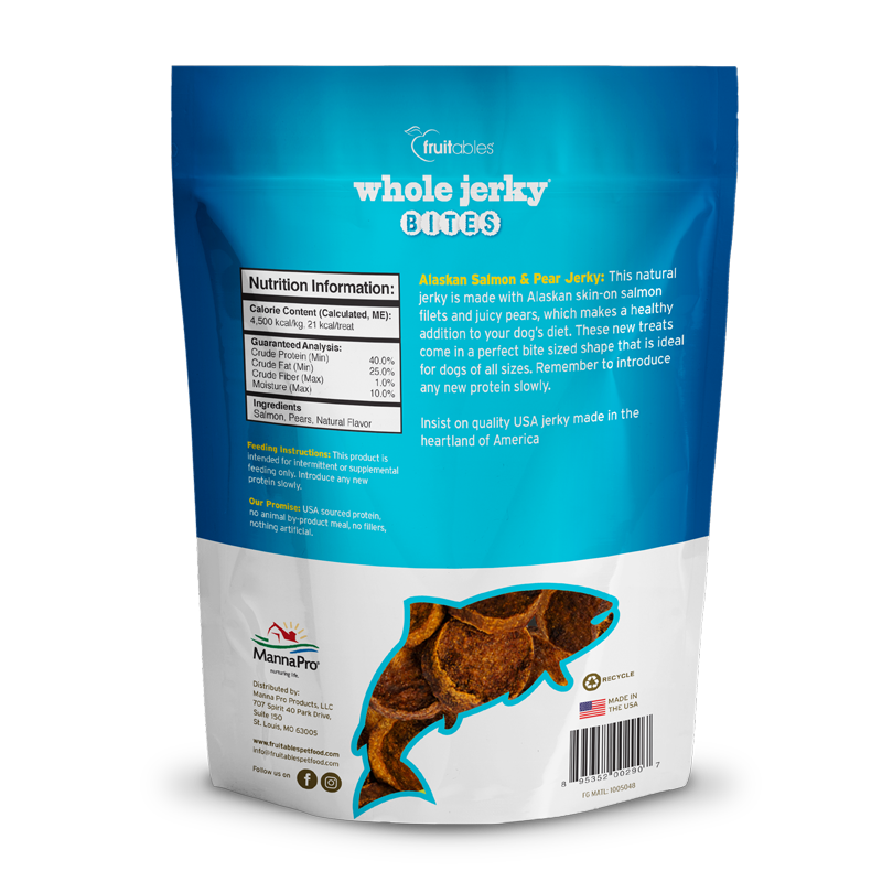 FRUITABLES WHOLE ALASKAN SALMON JERKY BITES