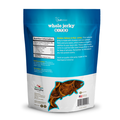 FRUITABLES WHOLE ALASKAN SALMON JERKY BITES