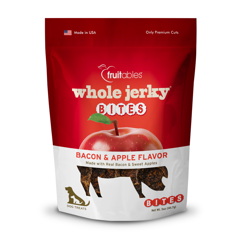 FRUITABLES WHOLE BACON & APPLE JERKY BITES