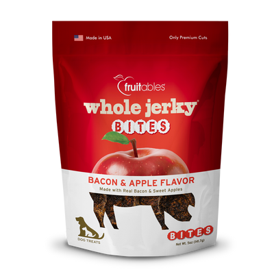 FRUITABLES WHOLE BACON & APPLE JERKY BITES