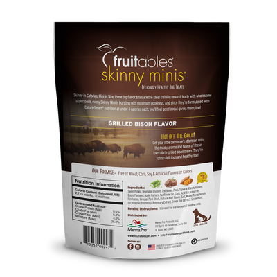 FRUITABLES SKINNY MINIS GRILLED BISON