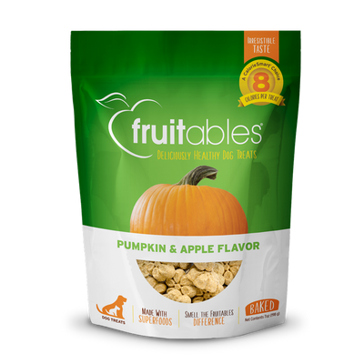 FRUITABLES PUMPKIN & APPLE DOG TREATS